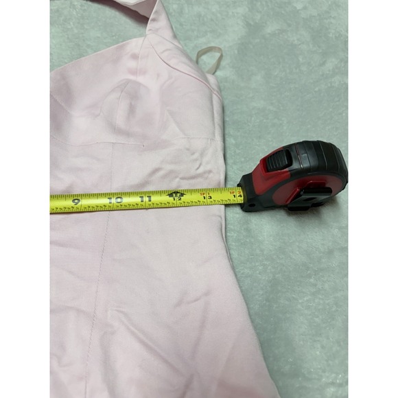 Gaelle Paris Womens IT 40 Pink Halter Midi Dress - Picture 3 of 6